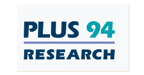 Plus94 Research Logo